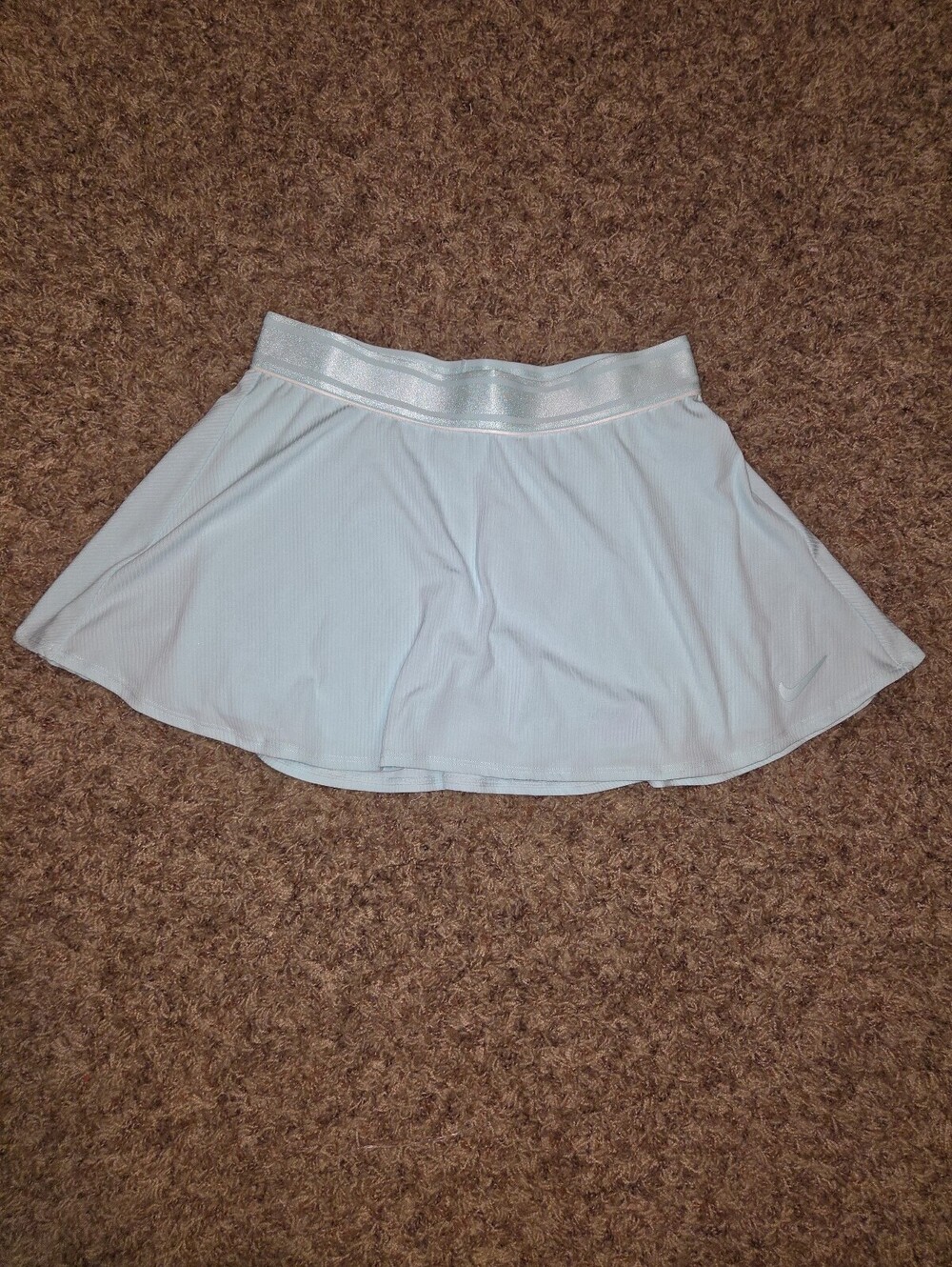 Nike Women's Tennis Skort Sky Blue Blue Court Slam Dri-FIT Skirt Sample